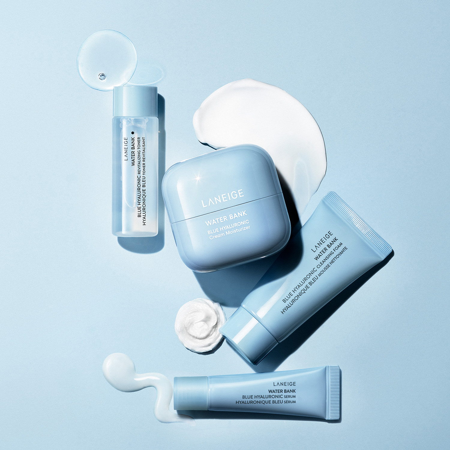 WATER BANK BLUE HYALURONIC HYDRATION SET (SET HIDRATANTE DE ÁCIDO HIALURÓNICO AZUL)